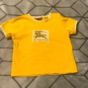 Burberry Logo short sleeve t shirt 18M